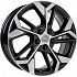 Диск K&K KC1062 (ZV 17_Tiguan) 6,5x17 5x112 ET38 DIA 57,1 Алмаз черный