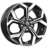 Диск K&K KC878 (ZV 16_Focus) 6,5x16 5x108 ET50 DIA 63,35 Алмаз черный